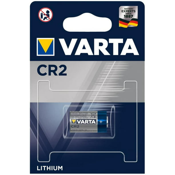 2 x Varta Professional Lithium Foto Photo Batterie CR2 3V 1er Blister